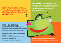 Projekt „Bochumer Ferienpate“ – Flyer für Eltern und Kinder