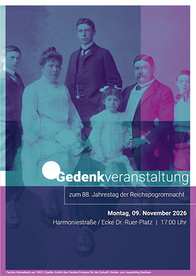 Gedenkveranstaltung zum 9. November - Bild