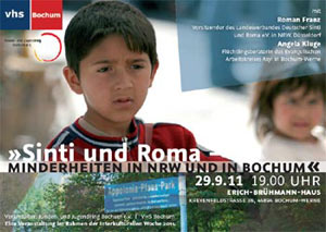"Sinti und Roma - Minderheiten in NRW und in Bochum"
